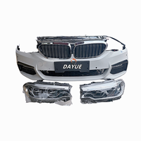 Paket Bodi Depan BMW Seri 5 G30 G31 M Sport dengan Lampu Depan, Original Bekas, Set Lengkap 2017-2020
