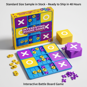 Jeu de société 3D Tic Tac Toe interactif prêt à être expédié, <span class=keywords><strong>jouet</strong></span> de puzzle de table Gobble pour enfants et famille, faible MOQ, cadeau - Product Image 1