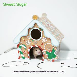 Peau de <span class=keywords><strong>hamster</strong></span> Aquascape multifonctionnelle de style sur le thème de Noël au design original - Product Image 2