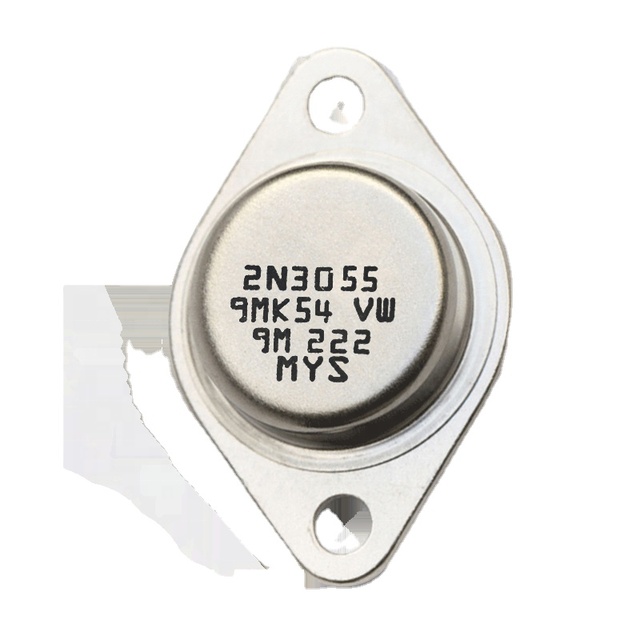 NPN Transistor 60V 15A TO-3 BJT Designed for General-Purpose Switching and Amplifier Applications ODM Agency Supply 2N3055