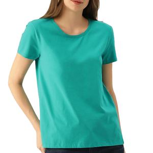 Proveedor de confianza de Bangladesh de camisetas de calle para mujer Camisetas de algodón impresas OEM Camisetas a granel con técnicas de tinte liso - Product Image 1