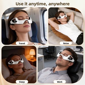 Masseur oculaire sans fil étanche à lumière rouge, le plus vendu, pour les cernes, protection des yeux, usage domestique, modèle MYY001 - Product Image 4