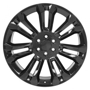 Cerchio Forgiato Compatibile con GMC Yukon Sierra 1500 |   Cerchio Multirazza Cromato PVD da 22 Pollici 6x139.7 - Product Image 3