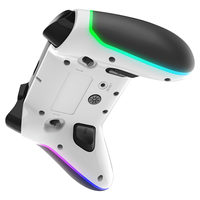 Control de Juego Turbo con Luz RGB, Joystick Gamepad para Nintendo Switch/PC/PS4, Inalámbrico