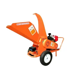 2024 HOT Multi functional Wood Chipper Diesel Mobile Log Tree Branches Crushing Shredder Machine Shredder For Garden