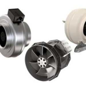 พัดลมแบบแรงเหวี่ยง K200M 1500 รอบต่อนาที ใบพัดโลหะ 5 ใบพัด แบบโรเตอร์ภายนอก สำหรับระบบระบายอากาศ - Product Image 1