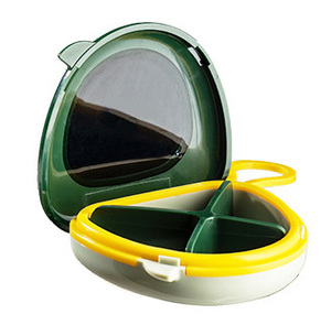Boîte à pilules personnalisée de haute qualité, élégante et légère, organisateur en plastique à 4 compartiments - Product Image 3