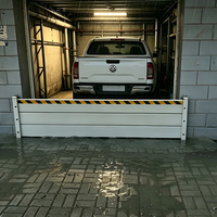 Matériaux durables, équipement écologique de gestion de l'eau urbaine, barrière anti-inondation robuste pour la défense publique urbaine