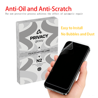 Protection d'écran de confidentialité de haute qualité en TPU anti-rayures pour iPhone/Samsung/Xiaomi/Vivo/OnePlus et tous les modèles de téléphones