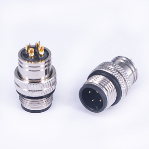 M16 M12 M8 không thấm nước Cáp ổ cắm cắm IP67 Thông tư nối với 3 4 5 8-pin cho các ứng dụng khác nhau Conector - Product Image 6