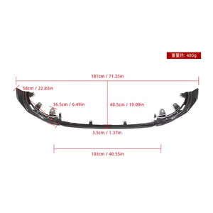 Divisor de Parachoques Delantero de Fibra de Carbono Estilo MP para <span class=keywords><strong>BMW</strong></span> Serie 2 G42 235i <span class=keywords><strong>240i</strong></span> 2021+, Divisor de Labio de Parachoques Delantero, Piezas de Automóvil - Product Image 6