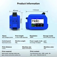 Máquina codificadora de fecha de caducidad de lote automática portátil Faith de alta calidad, nueva condición, impresora de inyección de tinta portátil, impresora Tij Flex Egg
