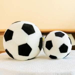 Benutzer definierte Großhandel Fußball gefüllt flauschig für dekorative Plüsch Geschenke spielen Kissen Spielzeug geeignet für Geburtstags-und Weihnachts geschenke - Product Image 4