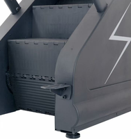 Máquina Eléctrica de Escalada para Ejercicio de Cuerpo Completo en Interiores, con Resistencia Ajustable, Contador de Datos HD y Base Antideslizante Grande