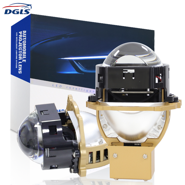 DGLS Auto Led Headlights E280L Bi Led Projector Lens Headlight 150w 6000k Automotive Led Headlamp Square Matrix Auto Bulbs