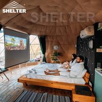 Hôtel de luxe préfabriqué Stargazing Safari Pvc Glamping Igloo Dôme Tente