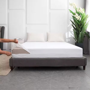 ที่นอนซิปหน้ากันน้ำสำหรับบ้านในโรงแรมสีขาว - Product Image 2