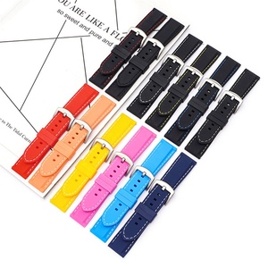 Correa de Reloj Deportiva de Silicona de 16mm 18mm 20mm 22mm 24mm, Correa de Muñeca Universal de Liberación Rápida para <span class=keywords><strong>Huawei</strong></span> <span class=keywords><strong>Watch</strong></span> <span class=keywords><strong>Gt</strong></span> 2/ <span class=keywords><strong>2e</strong></span> <span class=keywords><strong>Pro</strong></span> - Product Image 1