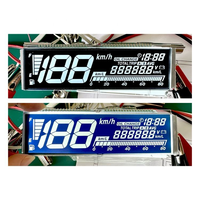 Écran LCD à cristaux liquides haute définition, haute luminosité, faible consommation, écran numérique pour compteur de vitesse
