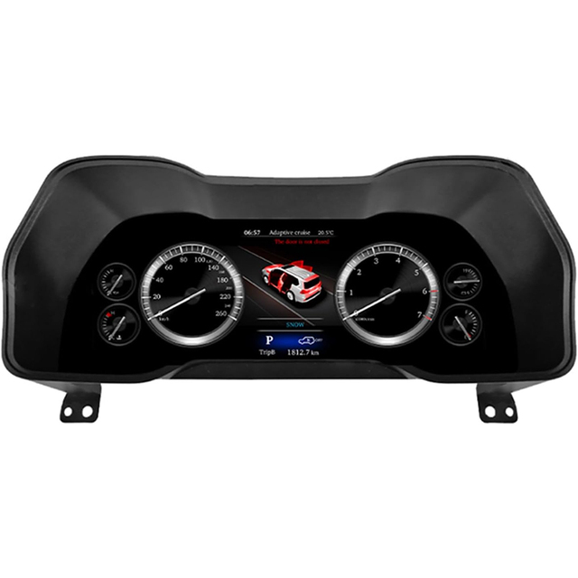 Car LCD Instrument Cluster Digital Screen Speedometers Cockpit Linux Dashboard for Toyota 4Runner 2010-2022
