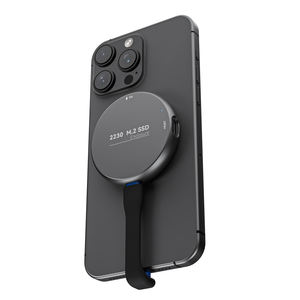 Manyetik M.2 2230 NVME muhafaza depolama için iPhone 15/16 Pro Max USB C 3.2 Gbps 10Gbps NVMe adaptörü 100W PD şarj sert kabuk - Product Image 3