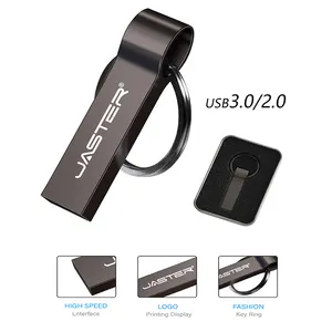 Jaster usb flash drive original Alta Velocidade Thumb Drive Barato USB Memory Stick Metal Mini USB 2.0 Stick Flash disk