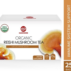 Ganoherb sức Khỏe Bổ sung Trà thảo dược Reishi Nấm trà miễn phí vận chuyển - Product Image 4