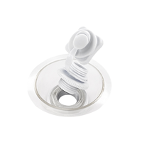 Vente en gros directe de buse d'air transparente en PVC pour robinet d'admission et d'échappement de bateau pour tente gonflable de bateau d'assaut