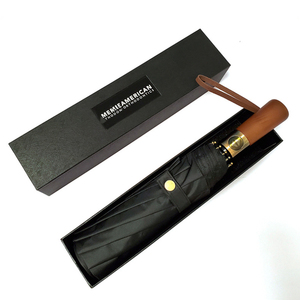 Paraguas de diseño automático de lujo Paraguas de lluvia personalizado plegable a prueba de viento de alta calidad con impresión UV Market Travel Umbrella Case Adultos - Product Image 2