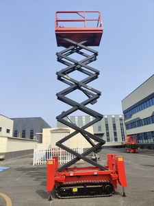 Plataforma Elevadora Hidráulica de 450 kg a Precio de Fábrica, Elevador de Tijera Móvil Eléctrico Autopropulsado para <span class=keywords><strong>Alquiler</strong></span> - Product Image 3