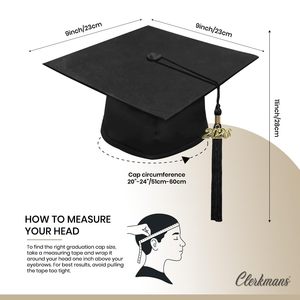 Sombrero <span class=keywords><strong>de</strong></span> Graduación SOLPOP Personalizado para Escuela, Universidad, Colegio, Adultos, Licenciatura, Maestría, Accesorios para Fiesta 2026, Borla, Amuleto, Birrete <span class=keywords><strong>de</strong></span> Graduación - Product Image 5