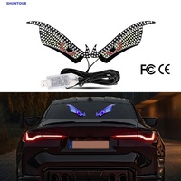 Nouvelles lumières LED Devil Eyes pour vitres arrière de camion Shuntour USB, installation Plug+Play, tension 6V, compatibilité universelle, matériau ABS, IP20