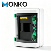 Boîtier de jonction électrique extérieur étanche MONKO HA-4 voies, 4/8/12/18/24 voies, IP65, en PC/ABS, pour disjoncteur MCB, alimentation PV/jonction DC1000V/400V