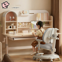 Bureau et chaise d'étude confortables pour enfants, design ergonomique moderne pour l'apprentissage et la détente - pour le bureau à domicile ou la chambre
