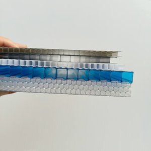 Chống Cháy Nhiệt Độ Cao Hollow <span class=keywords><strong>Polycarbonate</strong></span> Bảng Điều Chỉnh Nhà Kính Mái Nhà Chống Thấm Nước Tường - Product Image 3