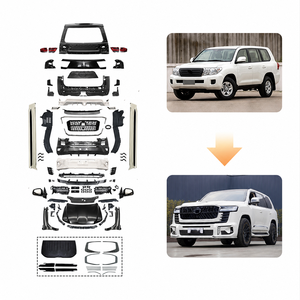 ชุดแต่ง Land Cruiser LC200 <span class=keywords><strong>ราคา</strong></span>โรงงาน สำหรับ <span class=keywords><strong>Toyota</strong></span> Land Cruiser LC200 อัพเกรดเป็นสไตล์ LC300 ชุดแต่งกันชนหน้าและกระจังหน้า - Product Image 2