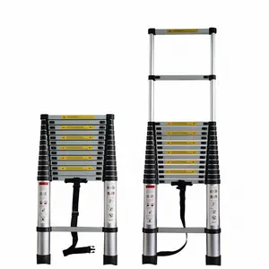 11 ft telescopic attic adjustable gs double aluminum folding 3 step ladder stairs for sale
