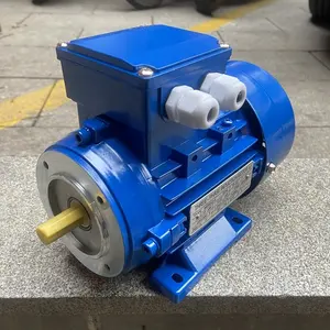 Khung Nhỏ Công Suất IE1 Nhôm B34 Mặt Bích Hộp Số Giảm Tốc Ba Pha Cảm Ứng Điện AC Motor