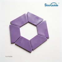 Coussin thermique personnalisé TCP250-2, matériau d'interface thermique haute tension pour CPU, GPU, LED, modules d'alimentation télécom, dissipateur de chaleur