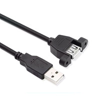 Câble d'extension USB 2.0 USB A vers TYPE B mâle vers mâle vers femelle, câble d'imprimante, câble de données