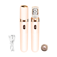 Mini rechargeable 2 en 1 indolore dame corps épilateur Portable dame rasoir électrique Bikini épilation