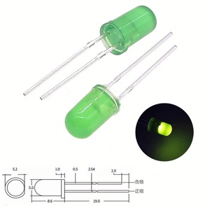 Paquete de Componentes de Diodos Emisores de Luz LED de Inserción Directa F3mm, Rojo, Verde, Amarillo, Azul y Blanco, de Alta Luminosidad - Product Image 3