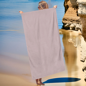Abordable Beach Vacation- 90x180 cm Doux et Luxe Turc Plage, Serviette-Très Absorbant-Sans Sable Pestemal <span class=keywords><strong>Sultan</strong></span> Grey/ - Product Image 4
