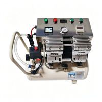 Machine de nettoyage portable pour conduites de chauffage par le sol, compresseur d'air sans huile, équipement de détartrage et de nettoyage des tuyaux d'eau