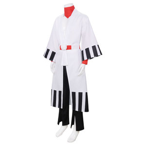 Disfraz de Cosplay de Jigen, 6 Piezas, Blanco, Rojo y Negro, Traje Completo para Juego de Rol de Anime - Product Image 2