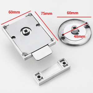 Heavy Duty HPL Bảng điều chỉnh nhà vệ sinh tủ phụ kiện đúc chính xác phòng tắm nhà vệ sinh chỉ số khóa cửa - Product Image 4