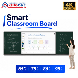 <span class=keywords><strong>Pizarra</strong></span> Interactiva Inteligente KINGONE de 75 Pulgadas para Presentaciones PPT, Educación <span class=keywords><strong>Digital</strong></span> y Colaboración, Precio de Fábrica - Product Image 1