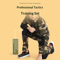 Genouillères et Coudières Tactiques Épaissies en Éponge de Polyester, Protection Complète Anti-Collision pour Hommes (Football, Volleyball)