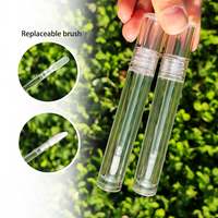 6ml Vide Transparent Cristal Lipgloss Conteneurs Brillant À Lèvres Baguette Tubes Personnalisé avec Boîte Lèvre Cosmétique Emballage