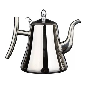 Yuecan Kitchen 1.5L Stainless Steel Kettle With Lid Gold Plated <b>Tea</b> Coffee <b>Maker</b> - Product Image 3